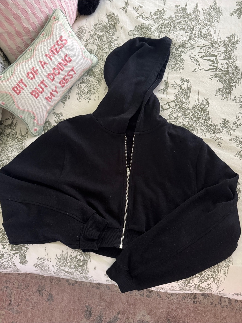 alo Sweet Escape Zip Up Hoodie